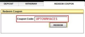 uptown aces no deposit bonus code 2024