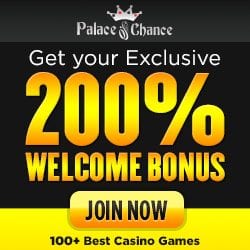 Palace of Chance Coupon Codes No Deposit Bonus $100 FREE CHIP