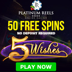 Platinum Reels Casino Bonus Code